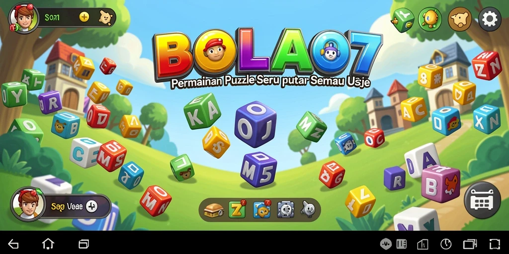 Tampilan gameplay BOLA07 yang menantang dan menarik.