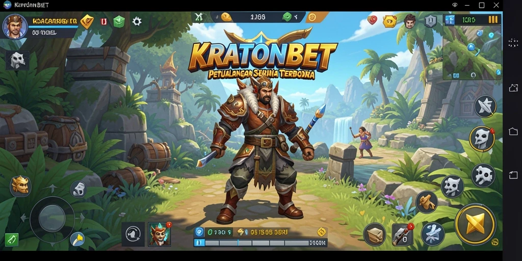Gameplay KRATONBET menampilkan dunia terbuka yang memukau dan interaktif.