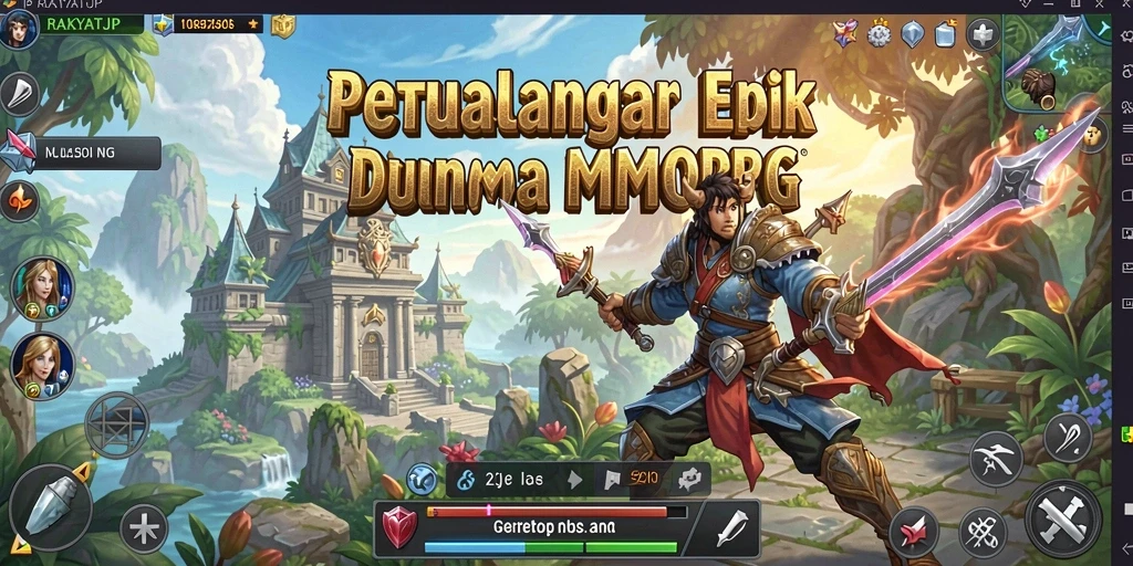 Tampilan gameplay RAKYATJP yang mendebarkan dan penuh aksi.