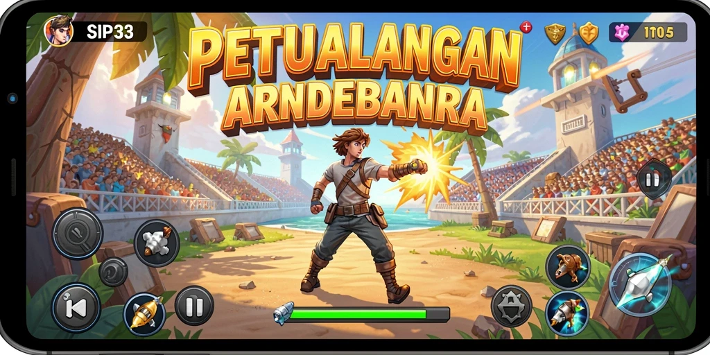 Tampilan gameplay SIP33 yang mengasyikkan dan penuh aksi.