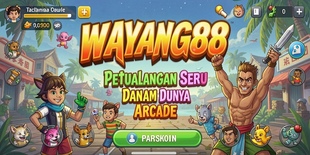 Tampilkan gameplay seru dengan karakter wayang yang ikonik.